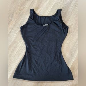 SPANX Black Tank top Shape-wear “Love your Assets” Size XL